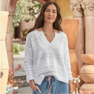 Sundance Rita Easy Cable Knit Sweater